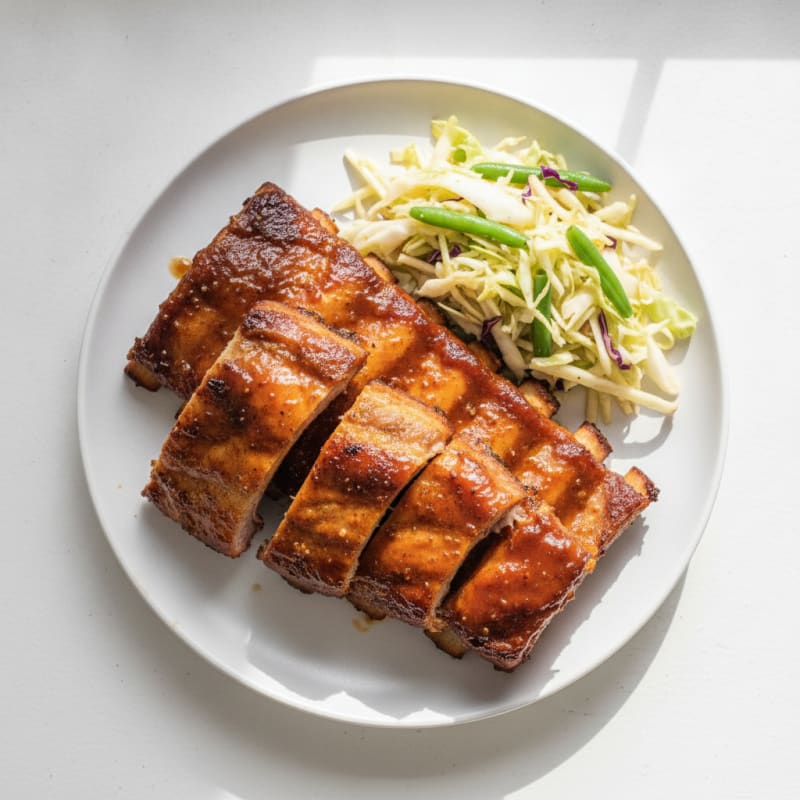 Smoked BBQ Pork Ribs