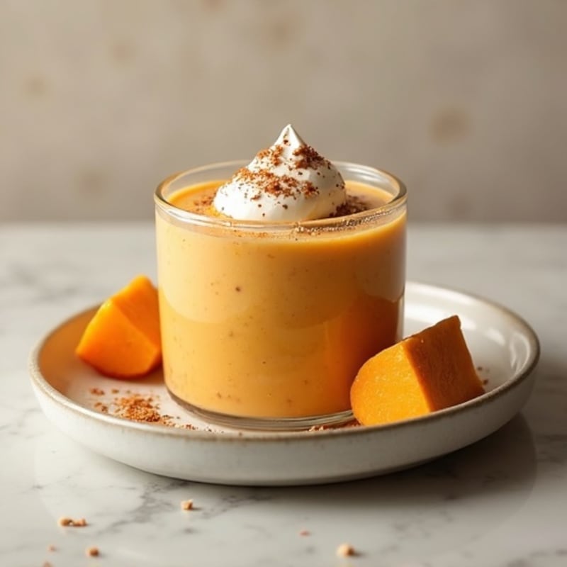 Creamy Pumpkin Protein Mousse