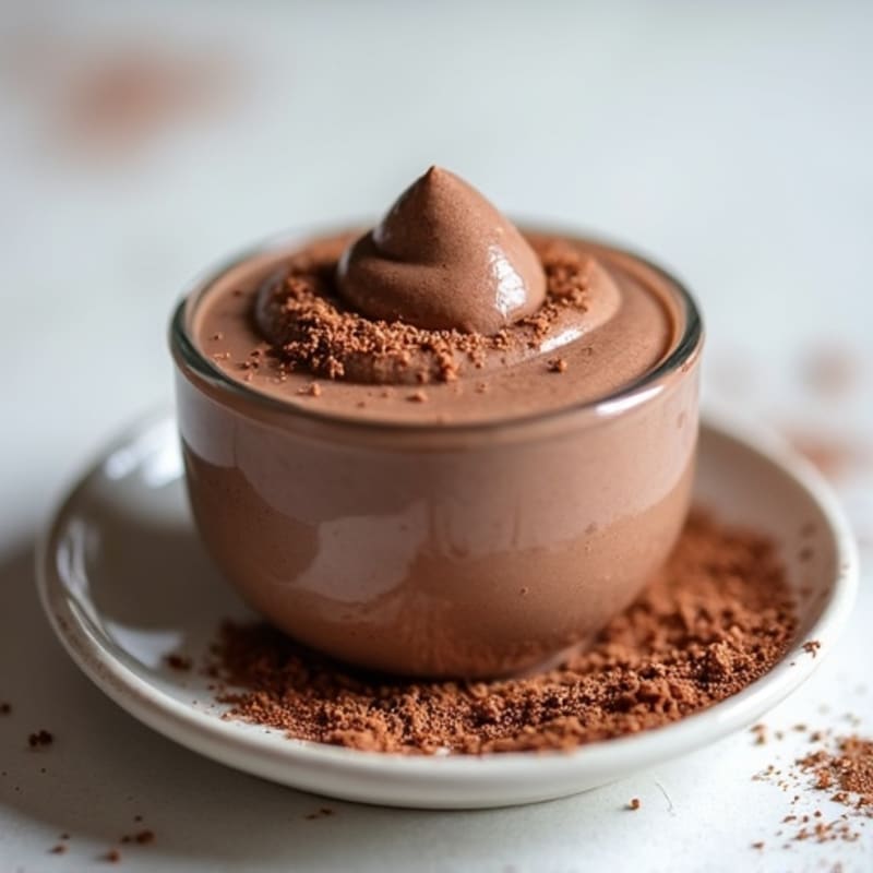 Silky Chocolate Greek Yogurt Protein Pudding