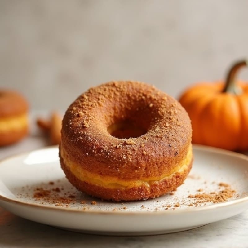 Protein-Packed Baked Pumpkin Spice Donuts