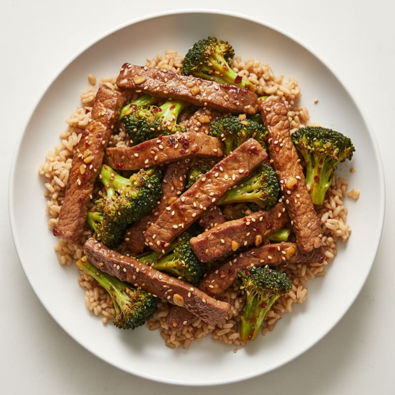Tender Sesame Beef and Broccoli Stir-Fry