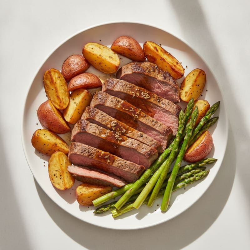 Garlic Herb Roasted Beef