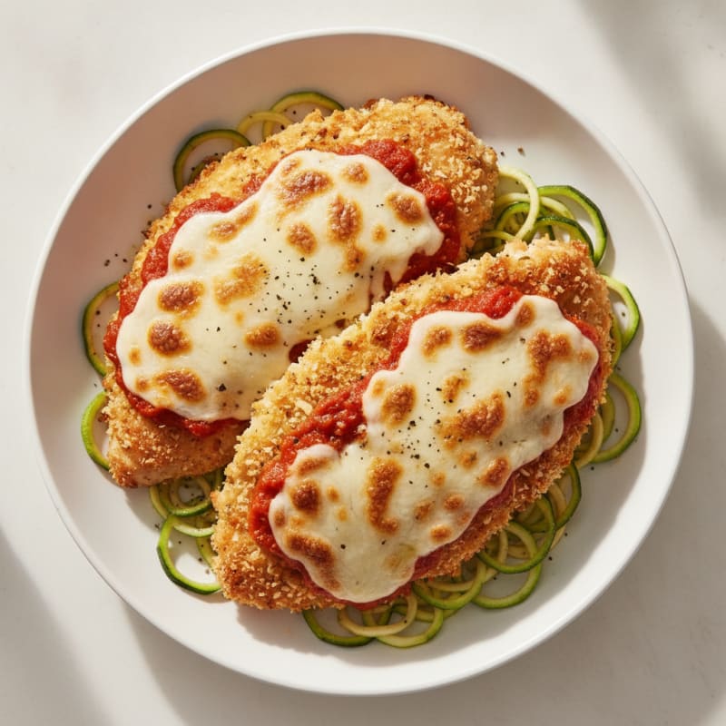 Crispy Baked Chicken Parmesan