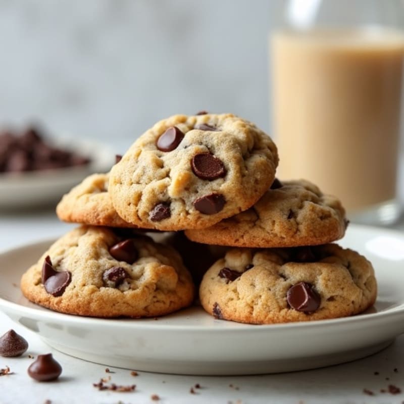 Protein-Packed Almond Flour Chocolate Chip Cookies