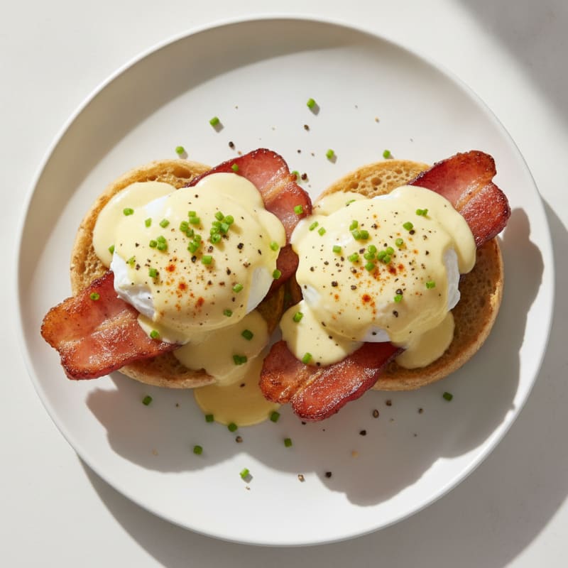 Classic Eggs Benedict with Hollandaise