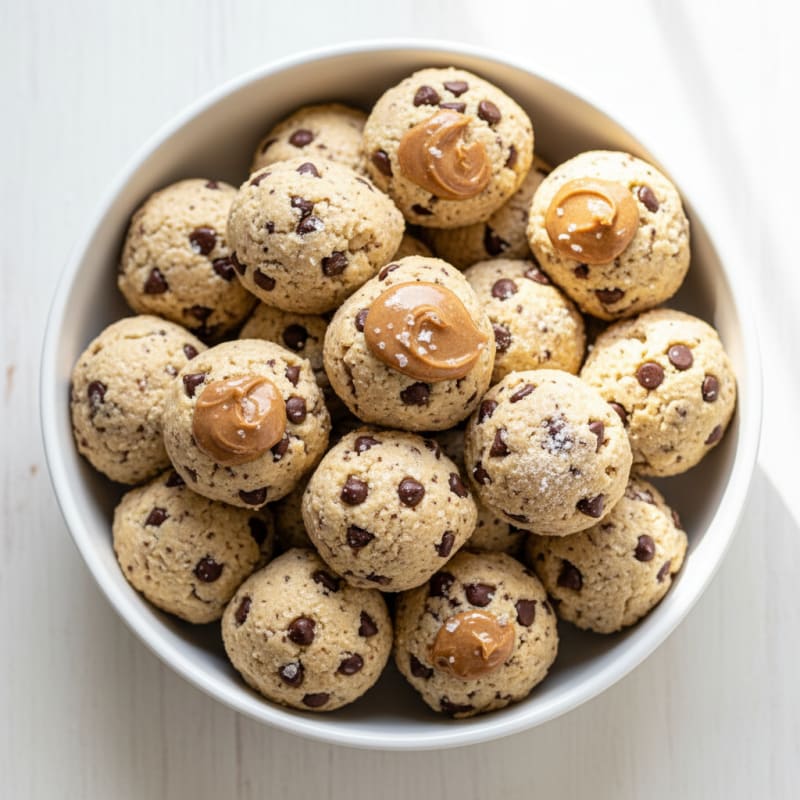 No-Bake Chocolate Chip Protein Bites