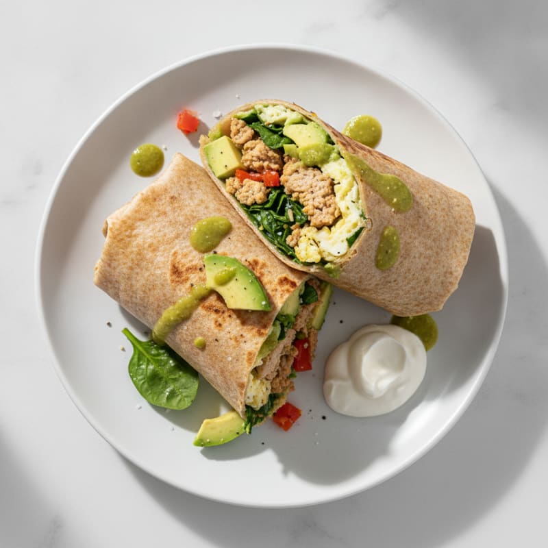 Ultimate Loaded Breakfast Burrito