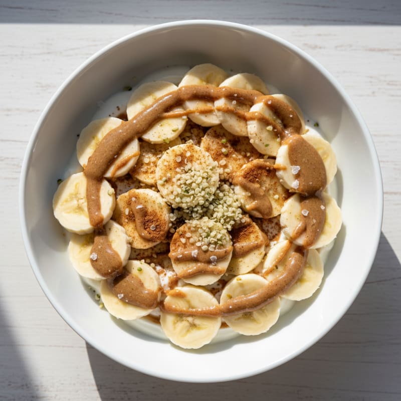Almond Butter Banana Bites