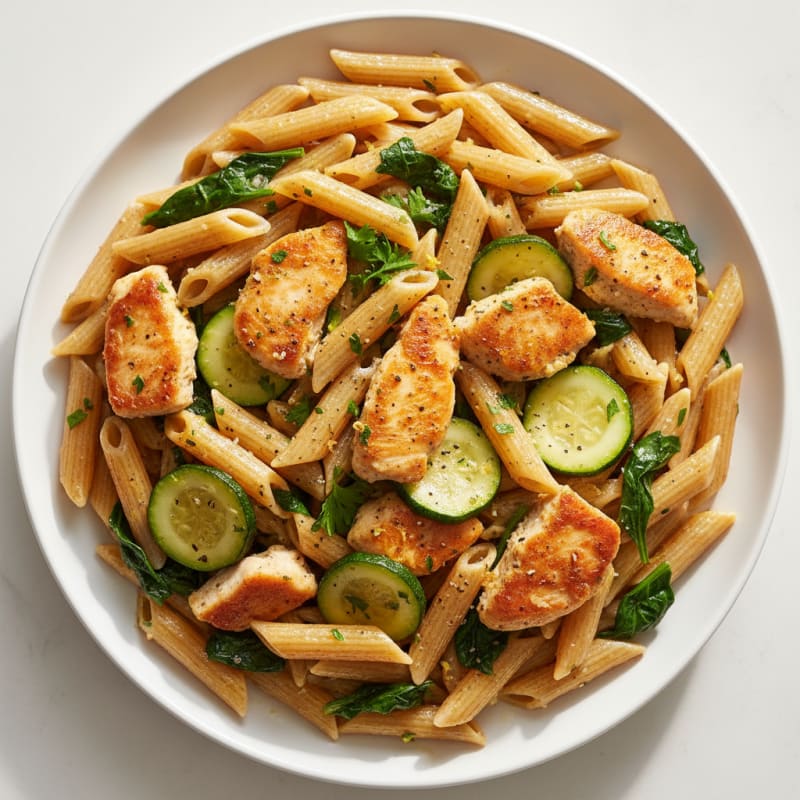 Lemon-Herb Chicken Pasta Dinner