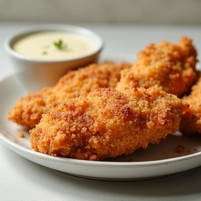 Crispy Air-Fried Buttermilk Chicken