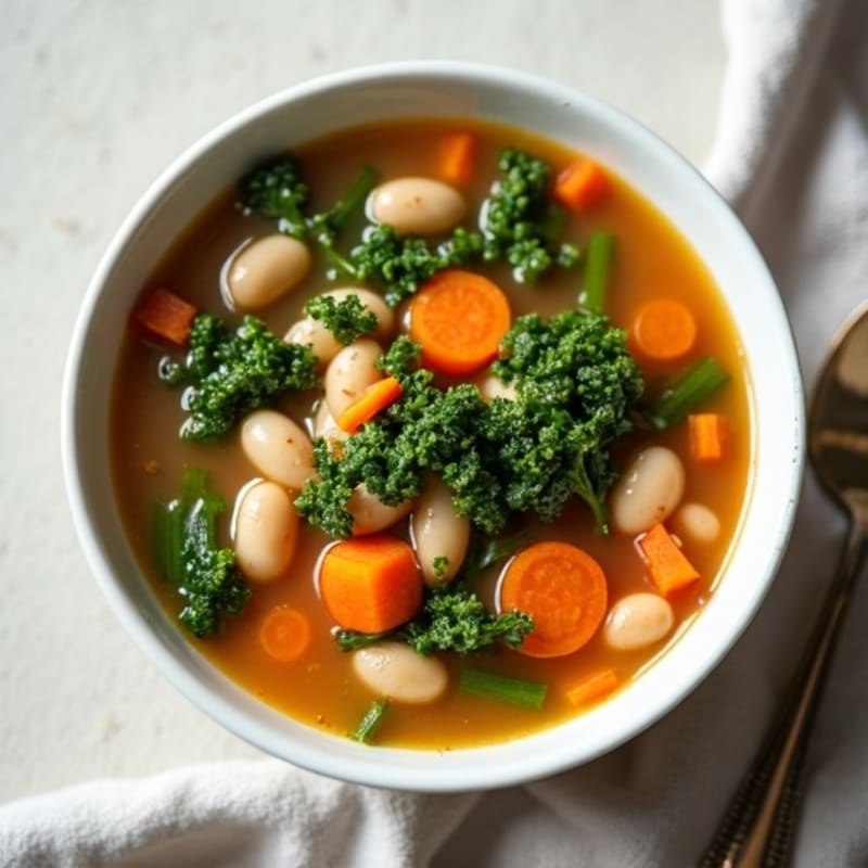 Hearty White Bean and Kale Soup