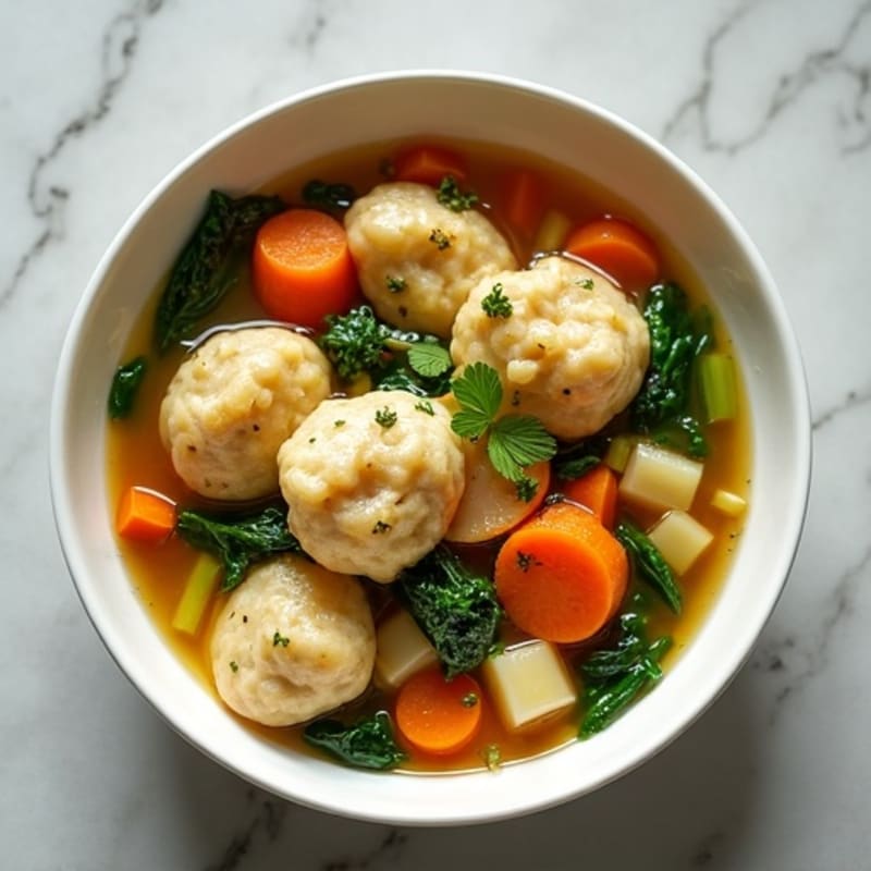 Healthy Chicken and Herb Dumpling Stew