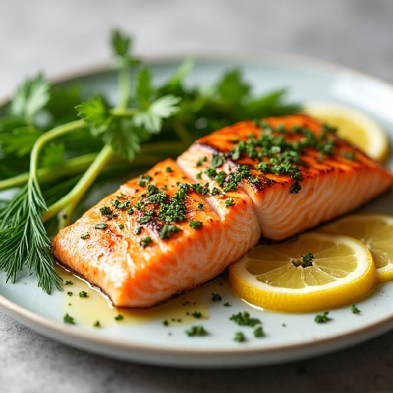 Citrus-Herb Grilled Salmon with Fresh Herbs