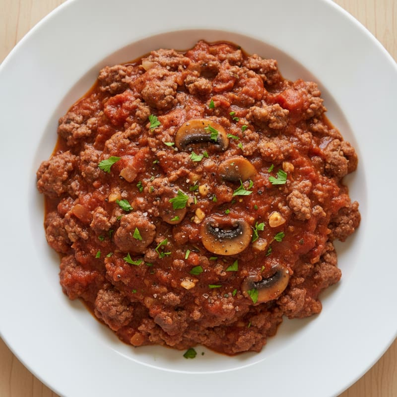 Savory Beef and Mushroom Ragu
