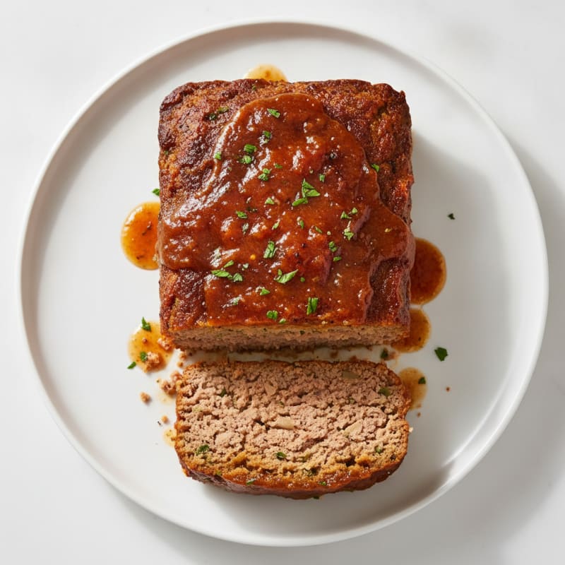 Classic Homestyle Meatloaf with Savory Glaze
