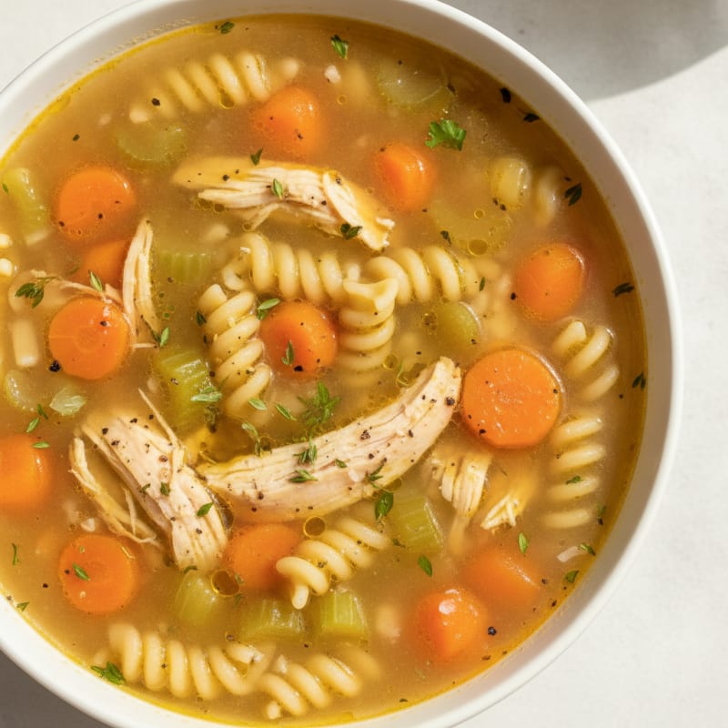 Hearty Chicken Noodle Soup