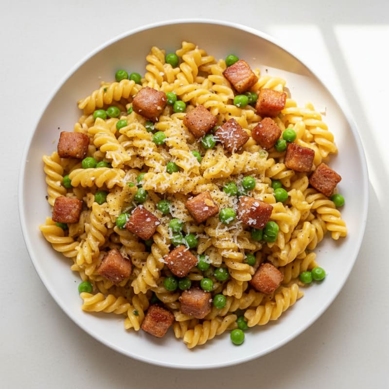 Classic Carbonara with Crispy Pancetta