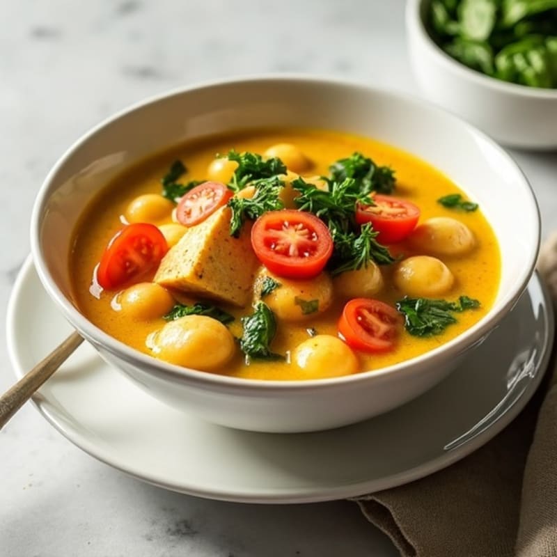 Creamy Coconut Chickpea Curry Stew