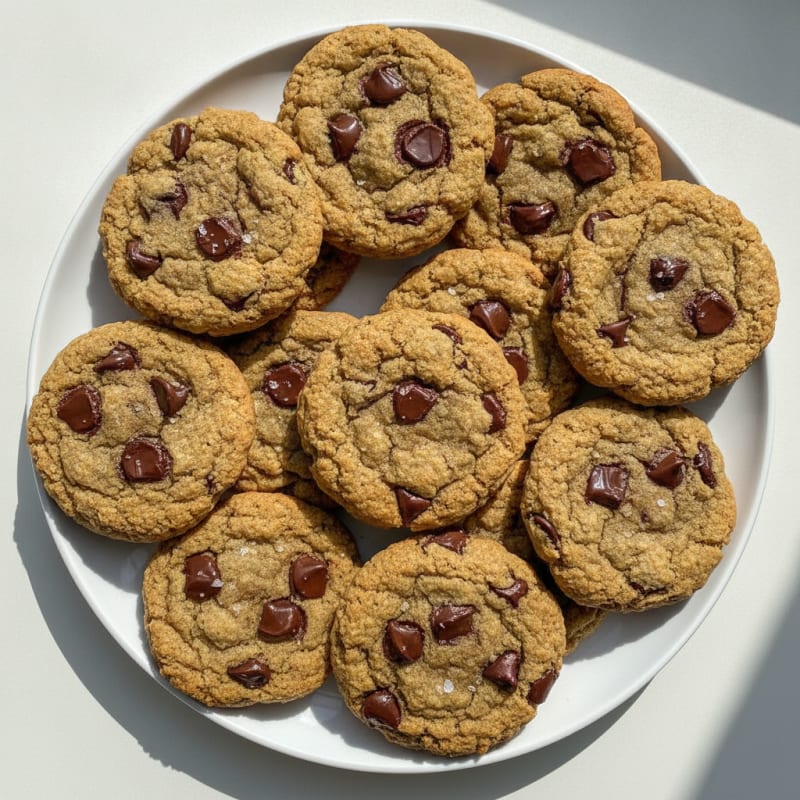 Chocolate Chip Cottage Cheese Cookies