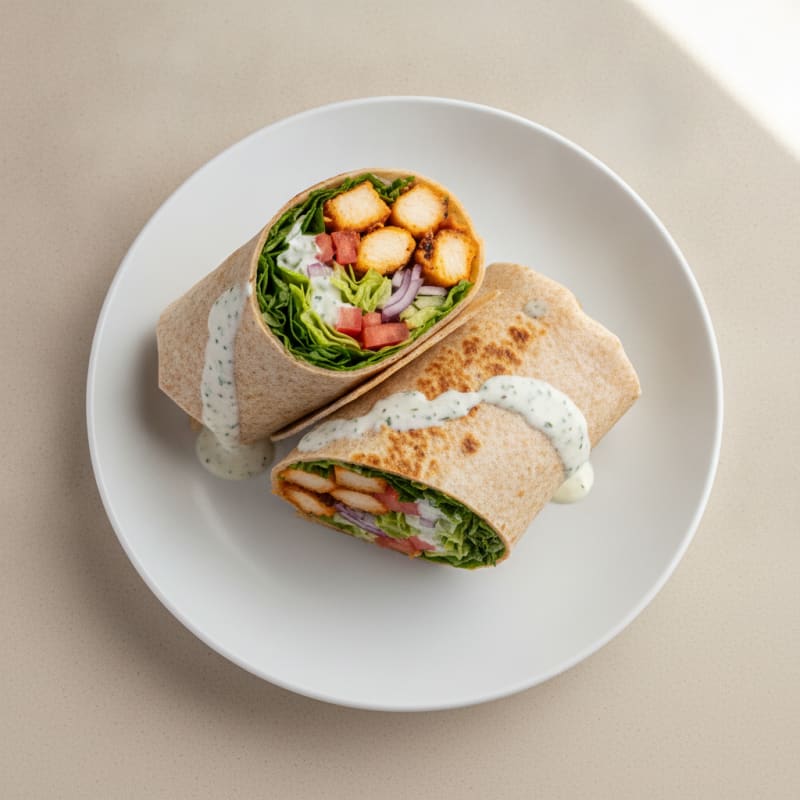 Buffalo Ranch Chicken Wrap