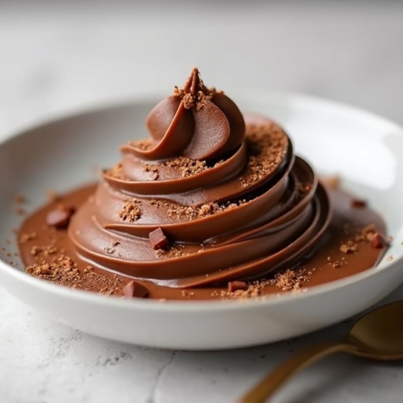 Silky Chocolate Protein Pudding