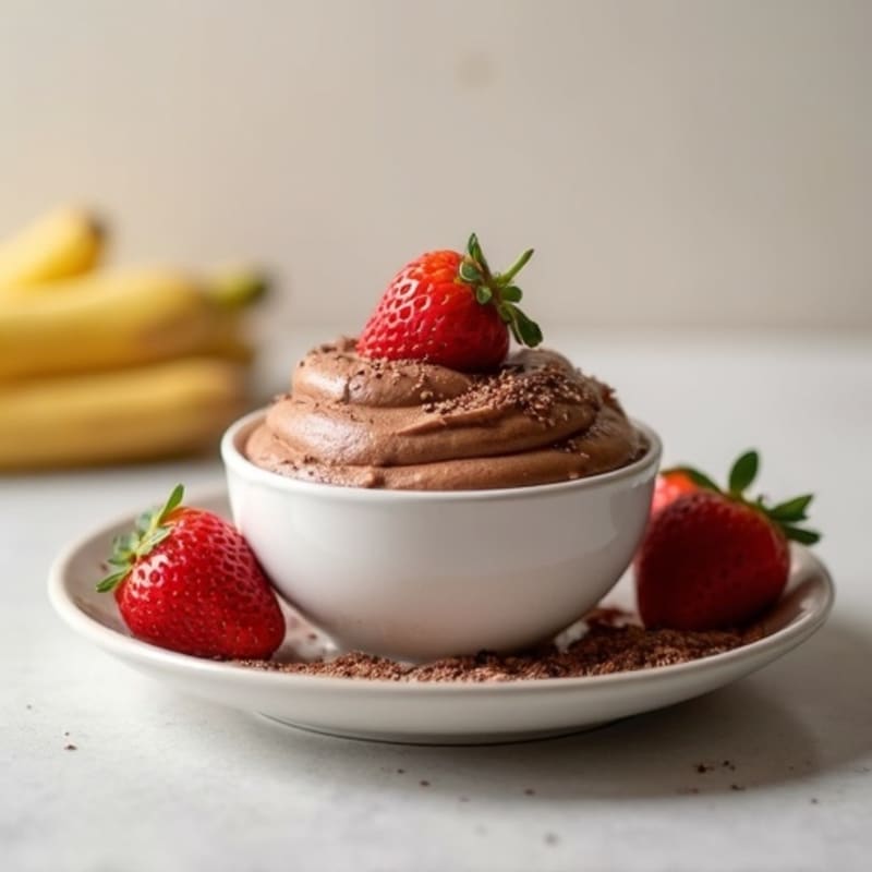 Creamy Protein Chocolate Mousse