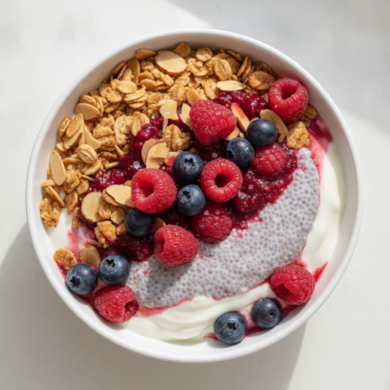 Berry Chia Pudding Parfait
