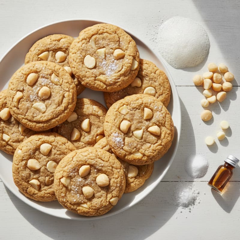 White Chocolate Macadamia Nut Cookies