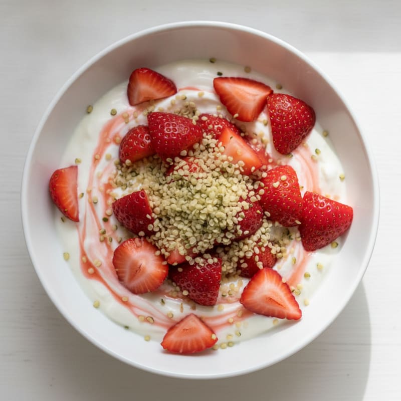 Protein Yogurt Parfait with Salmon Collagen Peptides