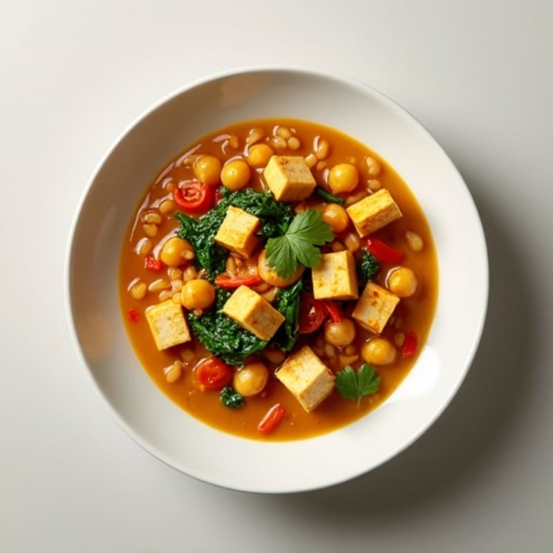 Creamy Coconut Chickpea Curry Stew
