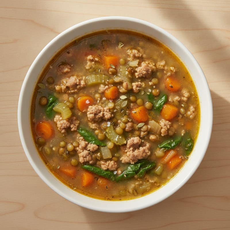 Hearty Vegetable and Lentil Soup