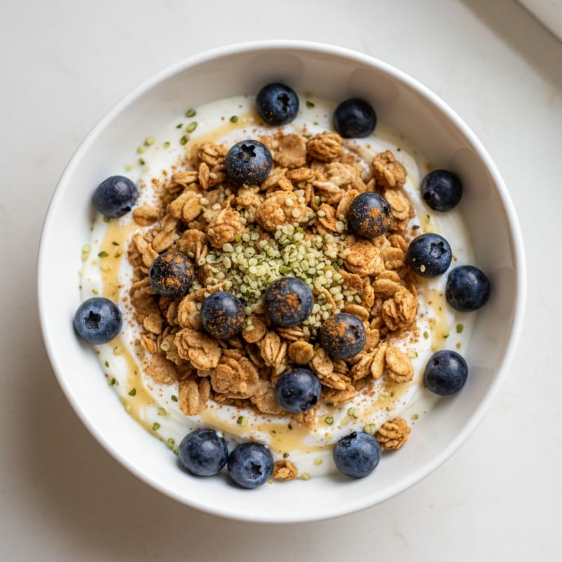 Crunchy Granola Yogurt Parfait