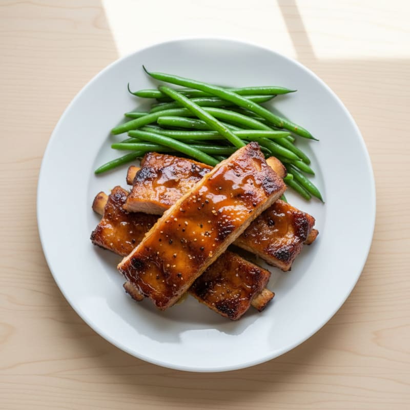Sweet and Sticky BBQ Pork Ribs