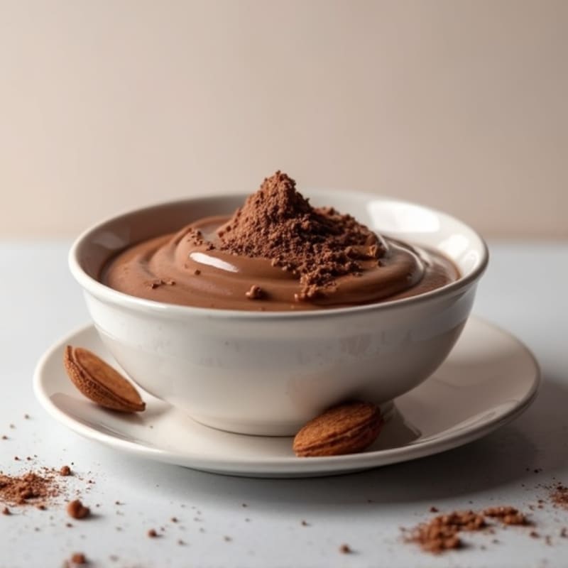 Silky Chocolate Protein Pudding with Greek Yogurt