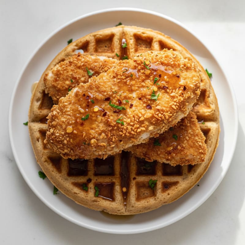 Golden Chicken & Waffles