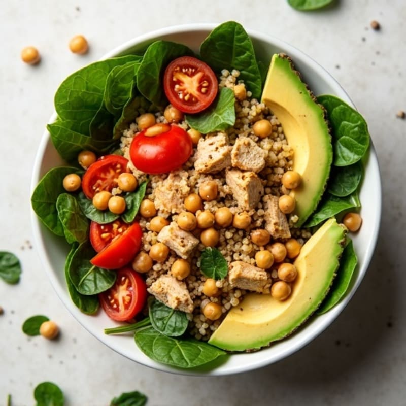 Herb-Seasoned Ground Chicken Power Bowl