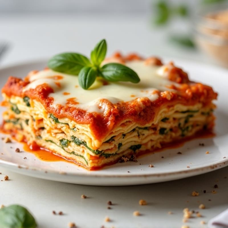 Protein-Packed Turkey and Zucchini Lasagna
