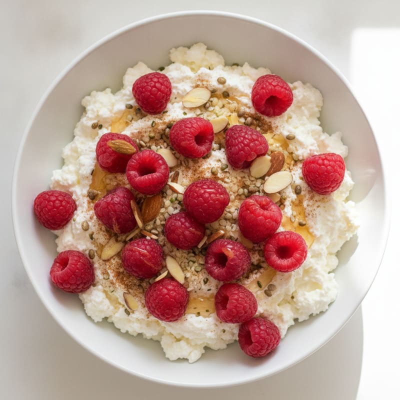 Cottage Cheese Berry Power Bowl