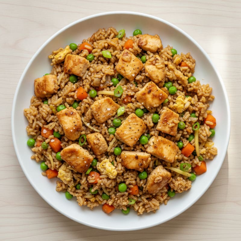 Chicken and Vegetable Fried Rice