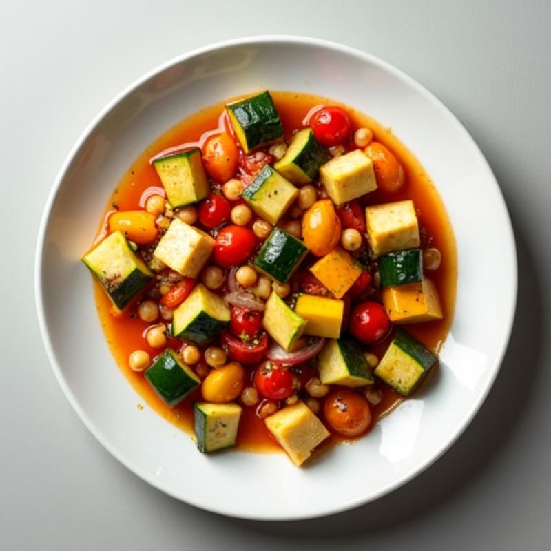 Silky Braised Summer Vegetables