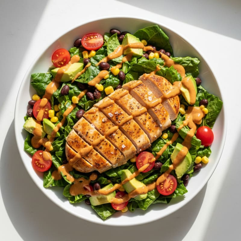 Smoky Chipotle Ranch Chicken Salad