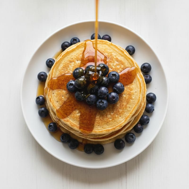 High-Protein Buttermilk-Style Pancakes