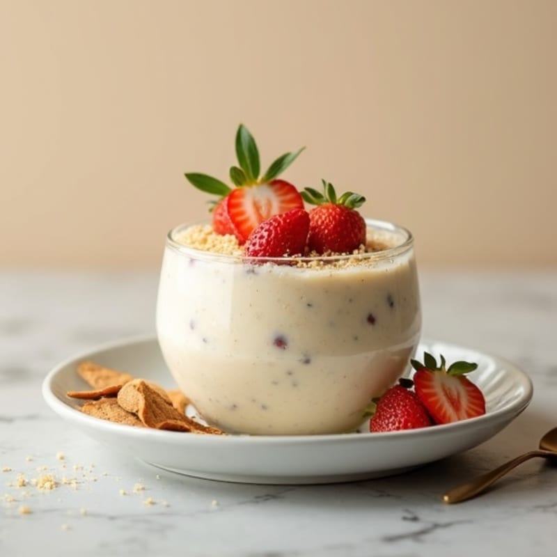 Creamy Vanilla-Almond Chia Pudding Mousse