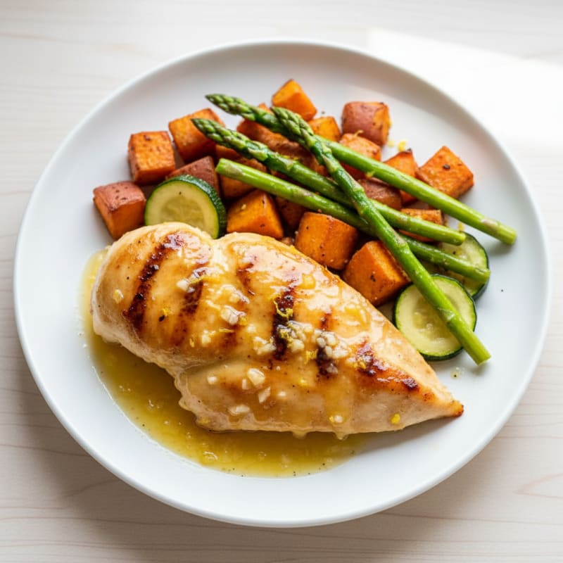 Golden Pan-Seared Chicken with Zesty Lemon