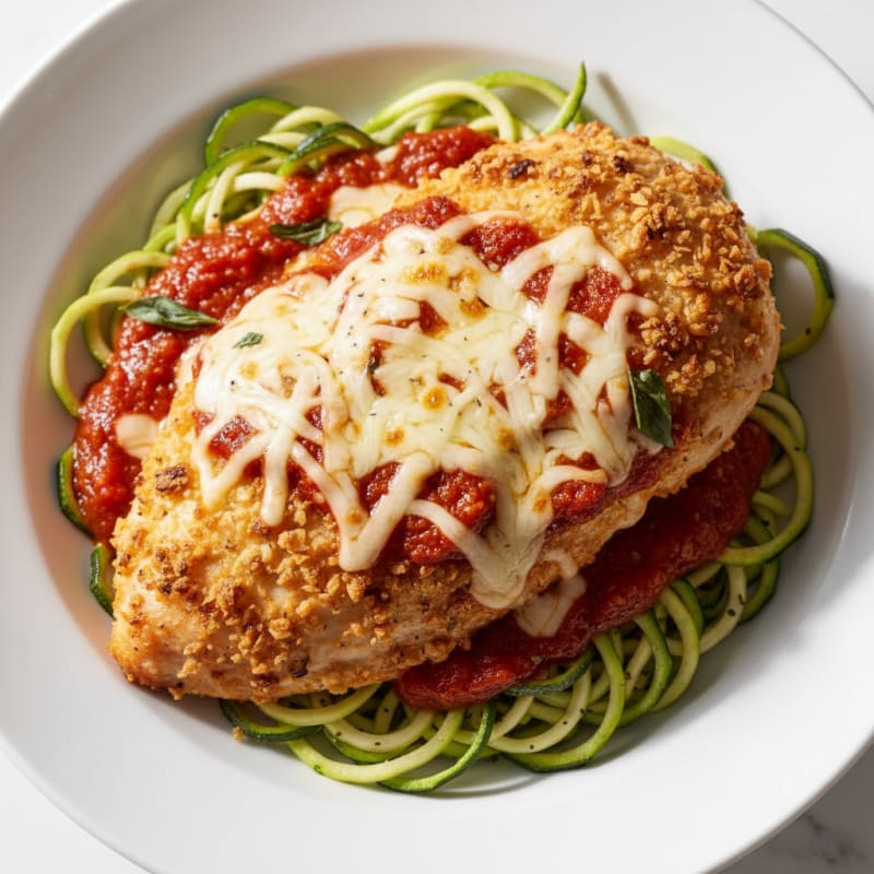 Baked Chicken Parmesan with Marinara