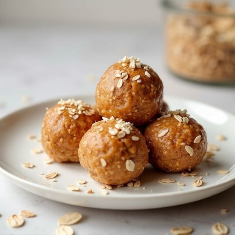 No-Bake Almond Butter Protein Bites