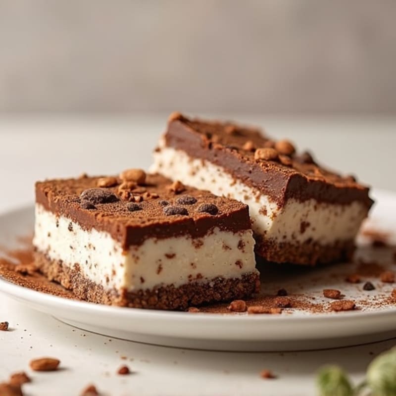 Creamy Greek Yogurt Chocolate Protein Bars