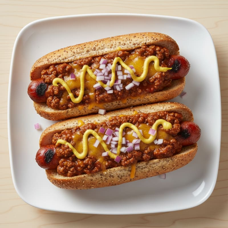 Classic Chili Cheese Hot Dogs