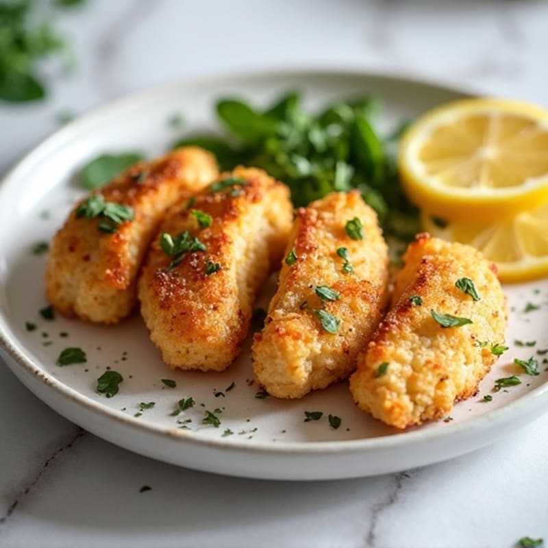 Crispy Herb-Crusted Chicken Strips