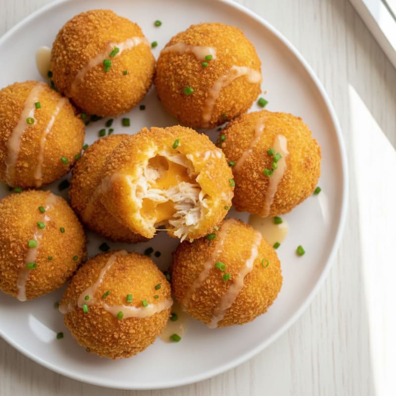 Deep-Fried Mac & Cheese Balls